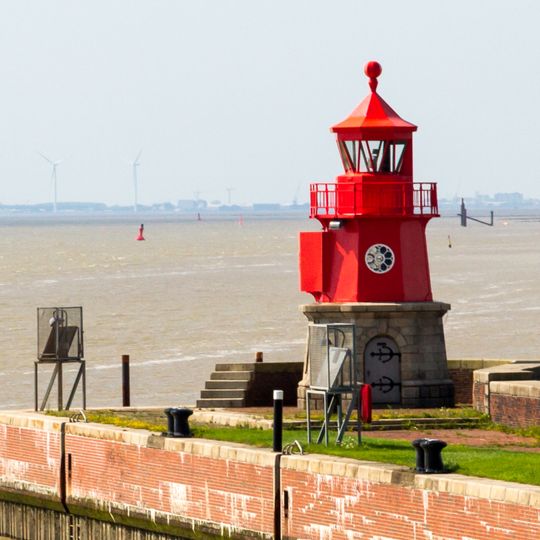 Leuchtturm Emden Westmole