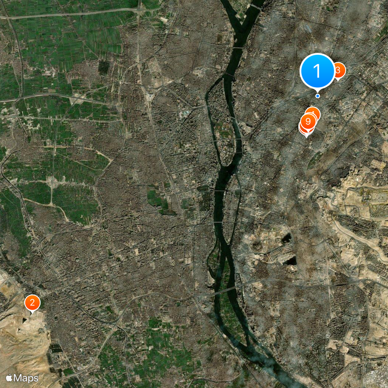 Sakakini Palace Mapa