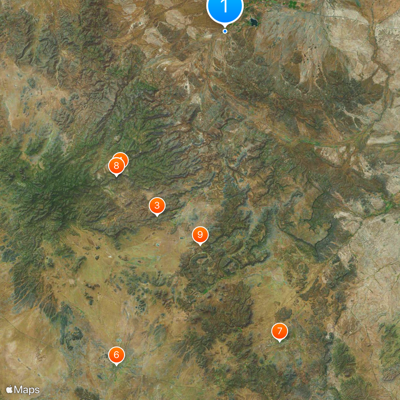Balmorhea State Park Mappa