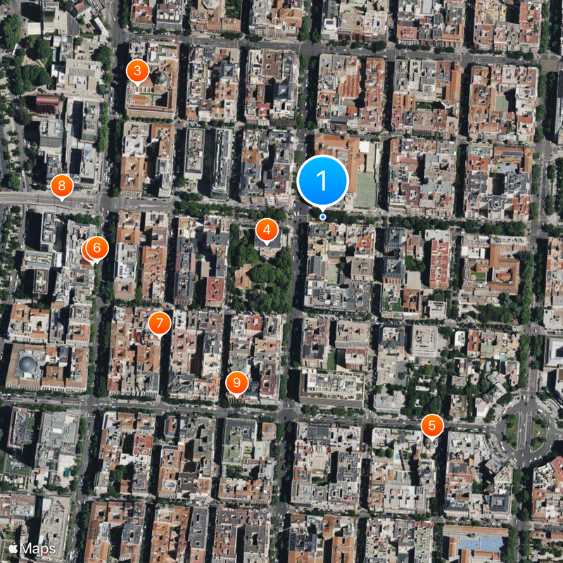 Madrid Metro Line 5 Map