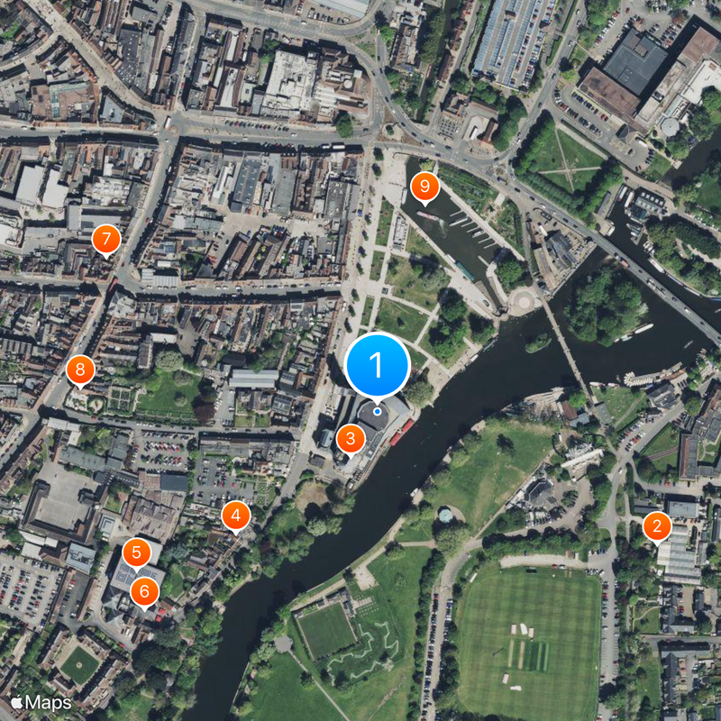 Royal Shakespeare Theatre Carte