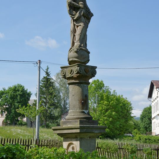 Maria column in Rožmitál