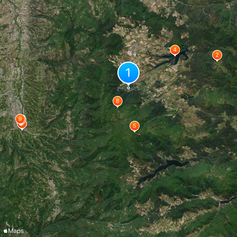 Camigliatello Silano Mapa