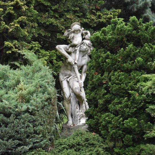 Saint-Christophe portant Jésus sur son épaule