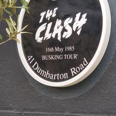 Commemorative plaque to The Clash