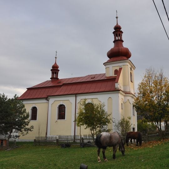 Saint Wenceslaus church in Krásné