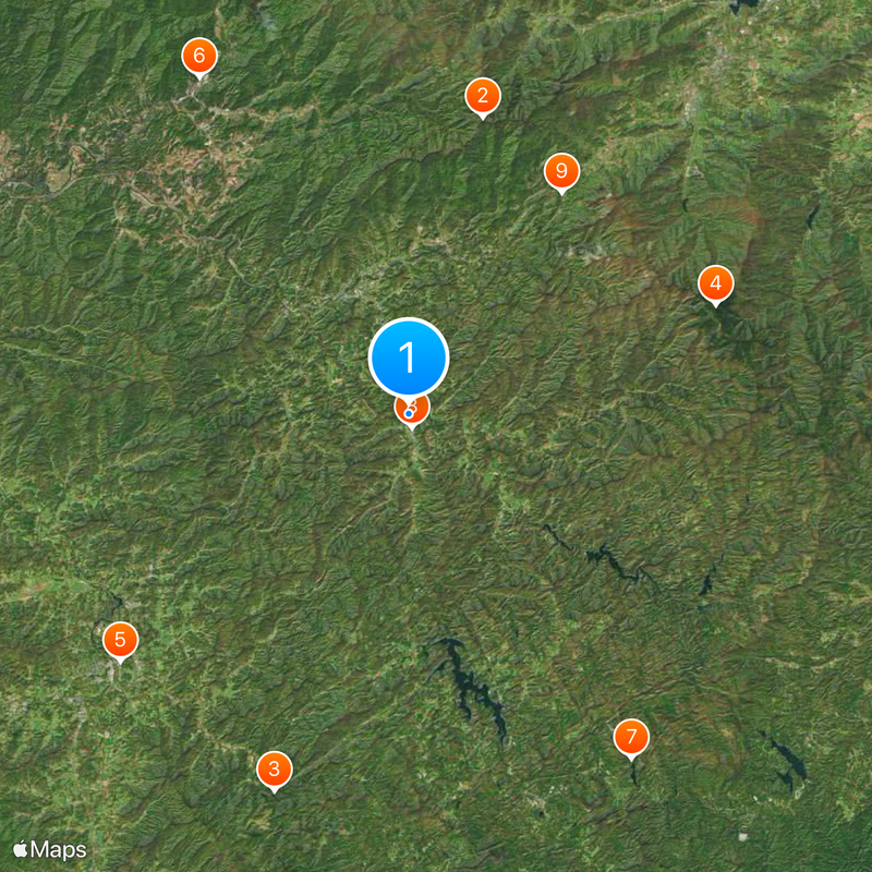 Western Carolina University Map