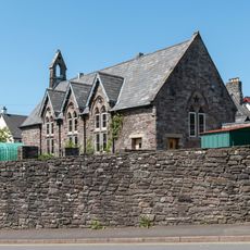Community Centre, including Boundary and Retaining Walls