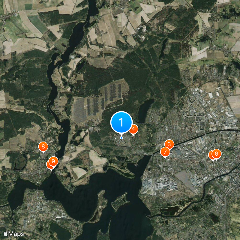 Brandenburg-Görden Prison Map