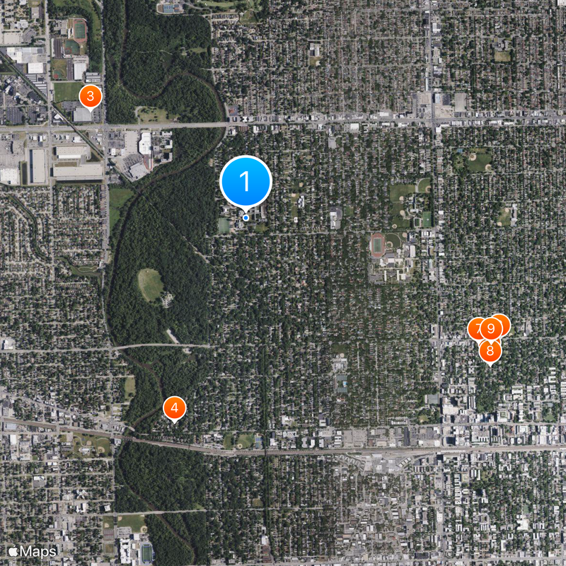 Dominican University Map
