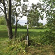 Kříž pod Novým Mnichem u rybníčku