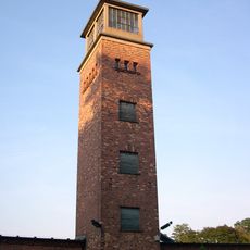 Feuerwache mit Wachturm der ehemaligen Brikettfabrik Werkstraße 4