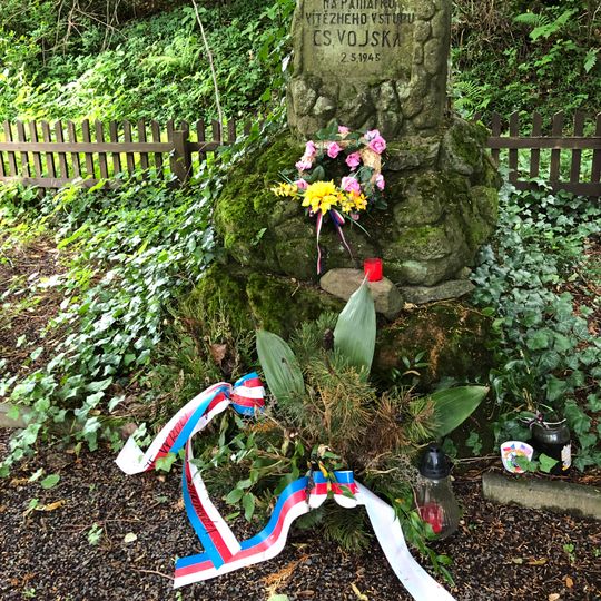 Monument to the entry of the Czechoslovak Army on May 2, 1945