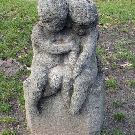 Puttengruppe mit zwei Hasen