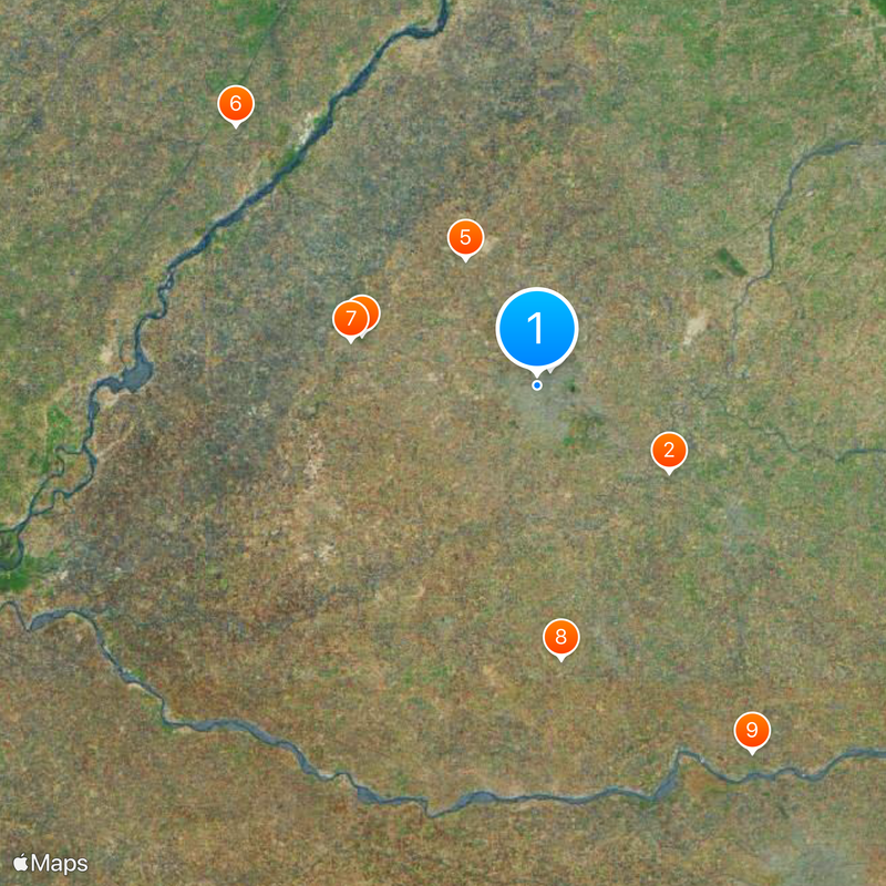 Distretto di Jalandhar Mappa