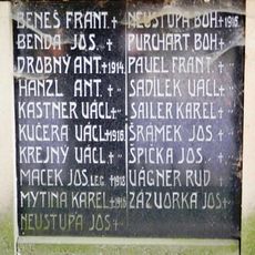 Pomník padlým z 1. světové války v Černochově