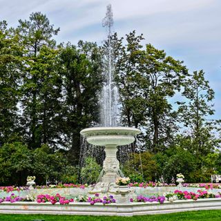Marble fountain in Tsarskoe Selo