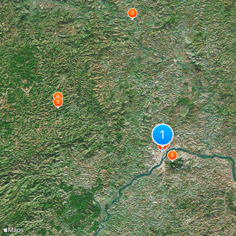 Governador Valadares Mappa