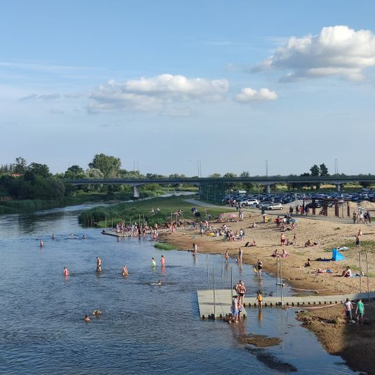 Plaża w Uniejowie