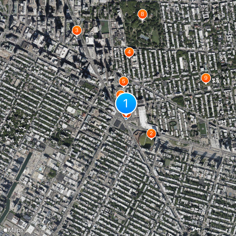 Atlantic Terminal Map