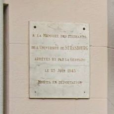 Memorial, commemorative plaque