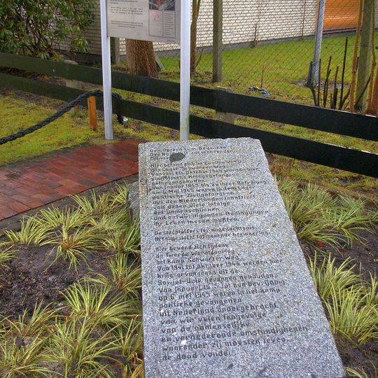 Gedenkstein Lager Schwarzer Weg