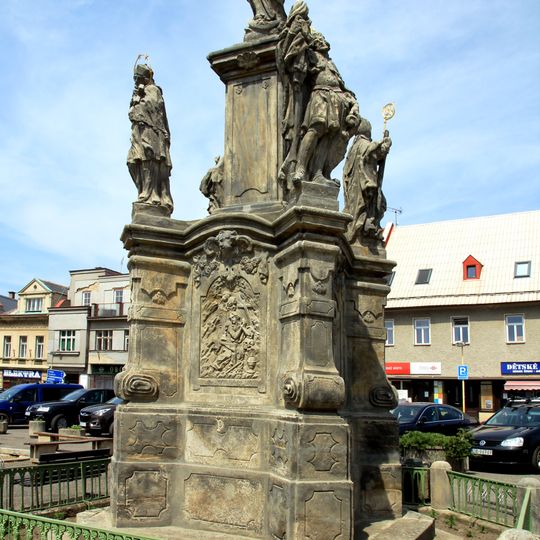 Maria sculptural group in Sobotka