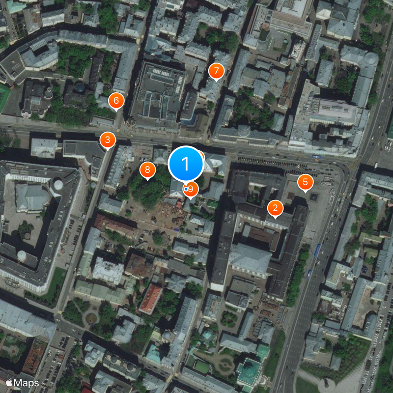 Arbatskaya Map
