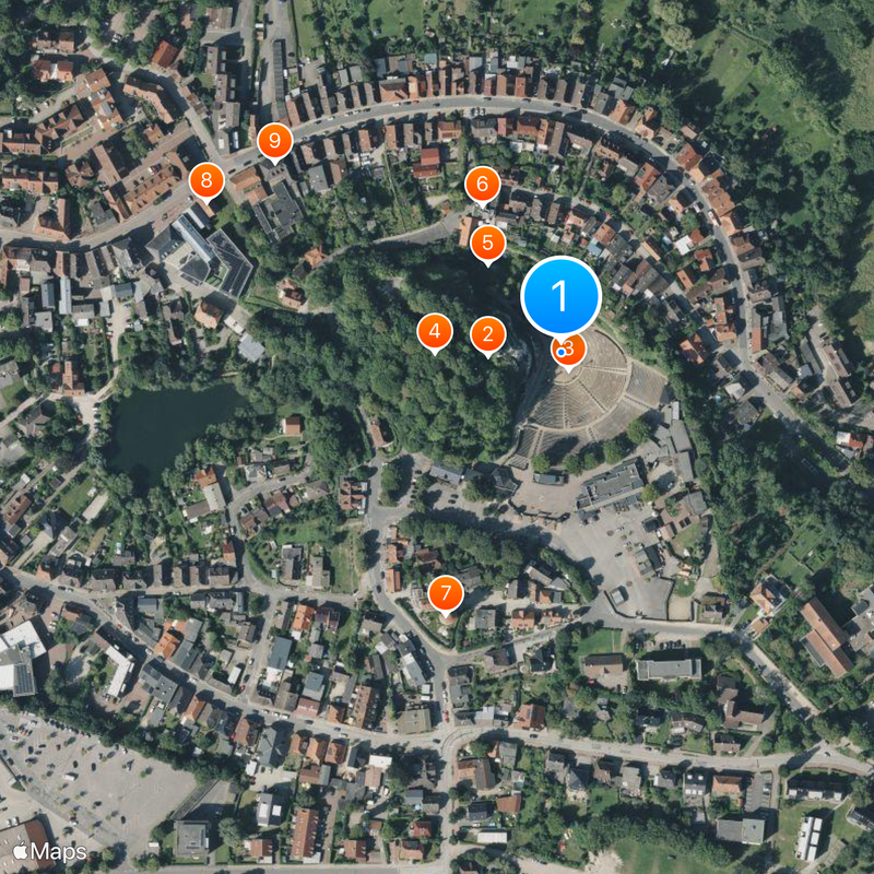 Karl May Festival in Bad Segeberg Kaart