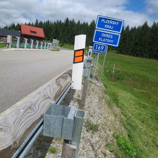 Most silnice II/169 přes Hamerský potok