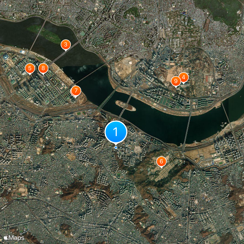 Chung-Ang University Map