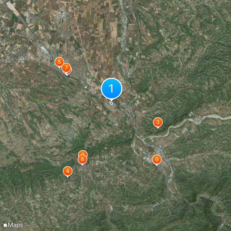 Serravalle Designer Outlet Map