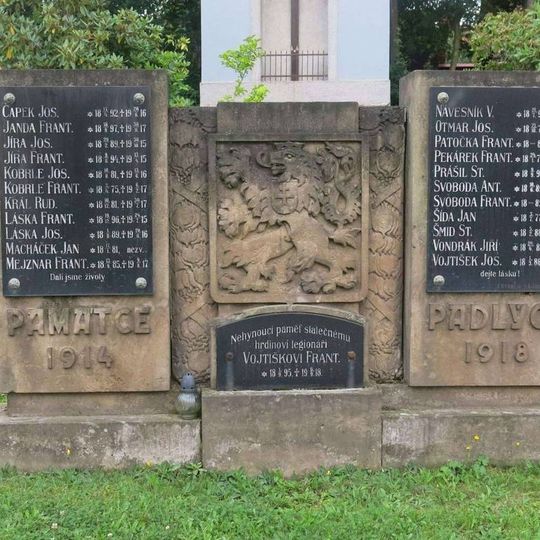 Pomník padlým v 1.světové válce ve Stružinci