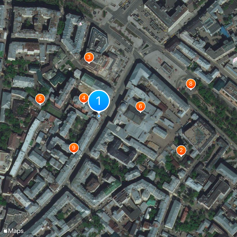 Tea House at Myasnitskaya Street Mappa