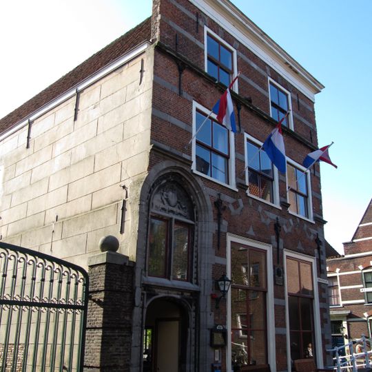 Fragment van een laat-gotische huis