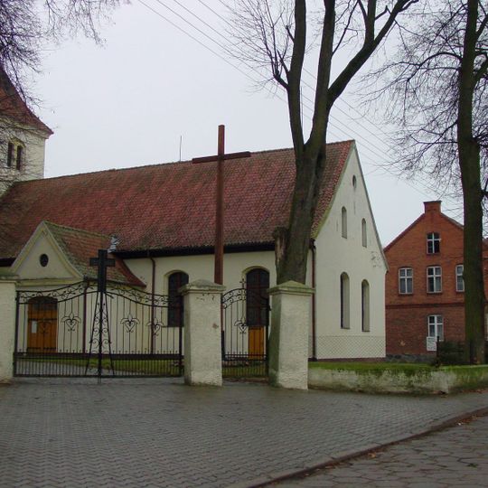 Zespół kościoła ewangelickiego, ob. rzym.-kat. Św. Trójcy