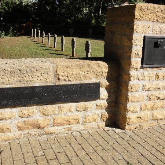 Pierrepont German military cemetery