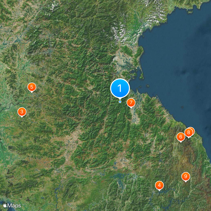 Masikryong Ski Resort Map