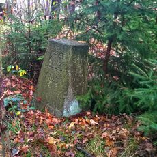 Sächsisch-Preußischer Grenzstein: Pilar Nr. 105