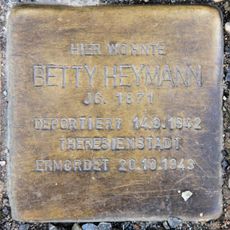 Stolperstein für Betty Heymann
