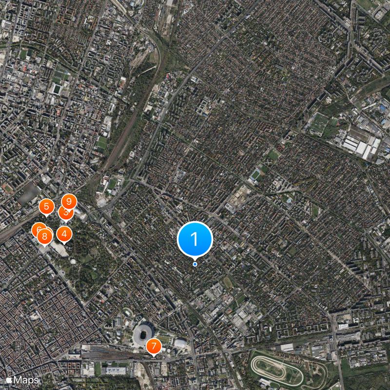 14e arrondissement de Budapest Carte