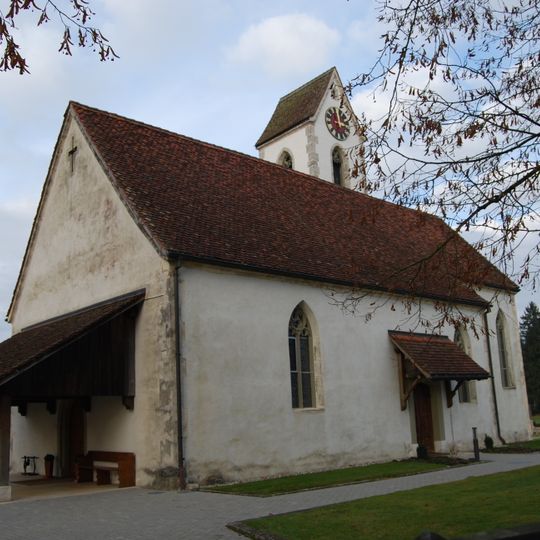 Reformed church with rectory