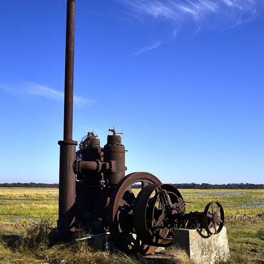 A.M. Bohnert Rice Plantation Pump
