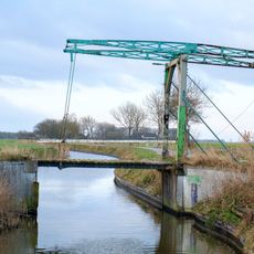 Ophaalbrug over de Usquerdermaar