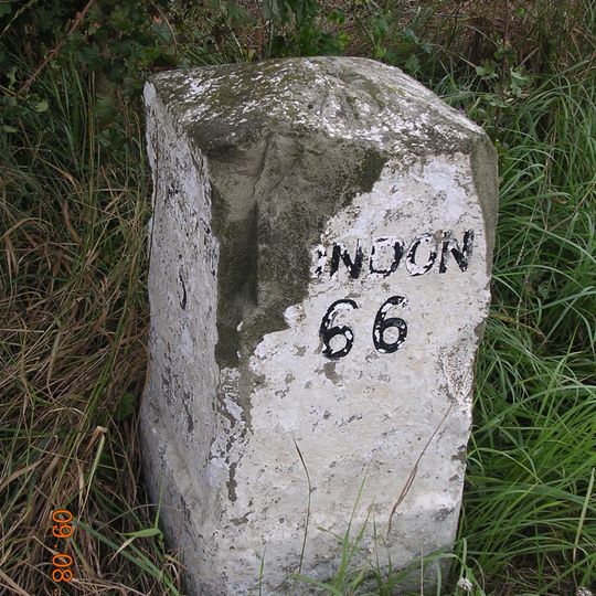 Milestone, Canterbury Road West, 400m E of A299 roundabout