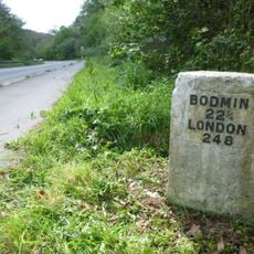 Milestone Circa 260M Nw Of Pencalenick Lodge