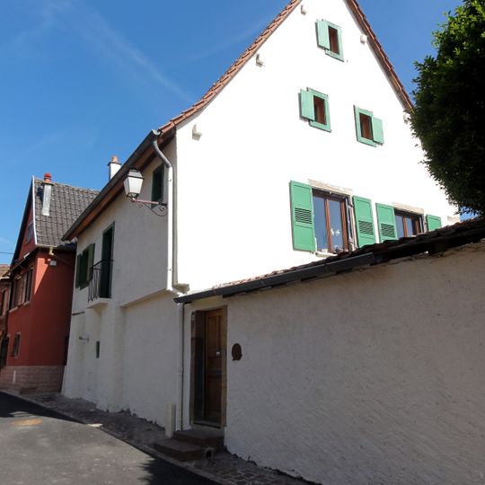 Maison de vigneron au 7 rue du Canal