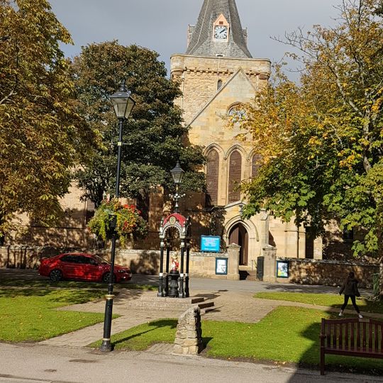 Dornoch, Castle Street, Fountain To Miss Georgina Anderson