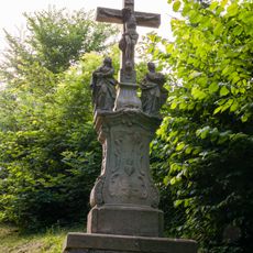 Kříž v Rokytnici v Orlických horách u koupaliště