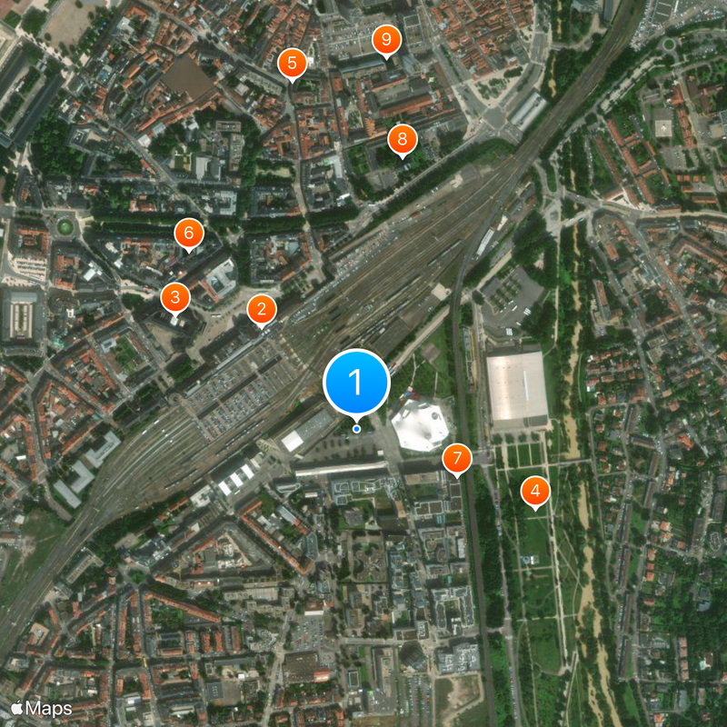 Centre Pompidou-Metz Carte